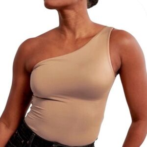 Abercrombie one shoulder bodysuit